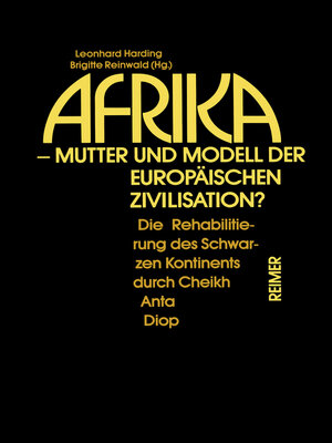 cover image of Afrika--Mutter und Modell der europäischen Zivilisation?